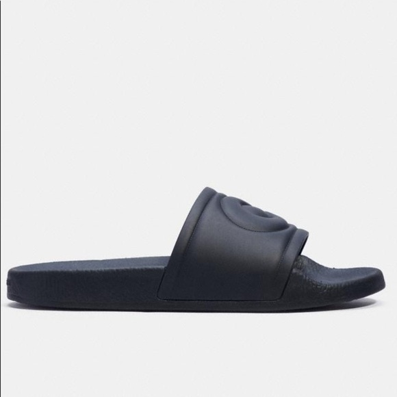 COACH ULLA SLIDES rubber new in box Size 8 unisex black - Picture 3 of 6